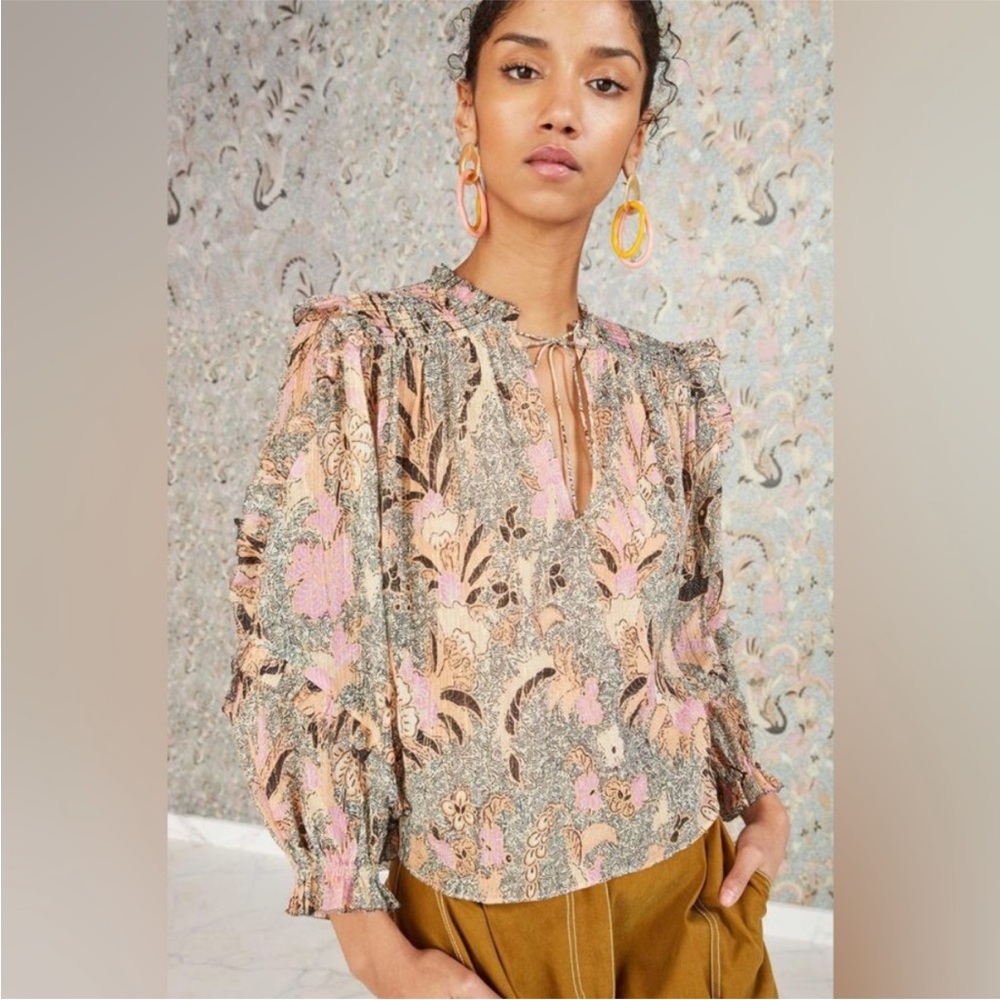 Ulla Johnson Floral Patterned Women's Top